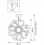 Люстра подвесная Lightstar 892127 Stella