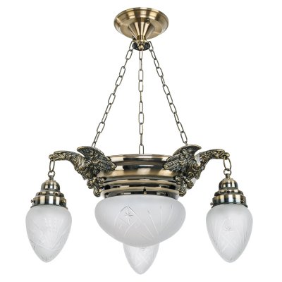 Люстра классическая Экономсвет 89237A/3+1AB WT