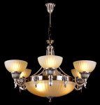 Люстра Eurosvet 89247/6+3 античная бронза