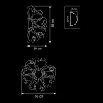 Светильник настенный бра Lightstar 892666 STELLA