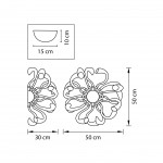 Светильник настенный Lightstar 892667 Stella