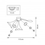 Люстра потолочная Lightstar 893022 Celesta