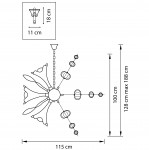 Люстра подвесная Lightstar 893121 Celesta
