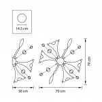 Светильник настенный Lightstar 893622 Celesta