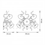 Светильник бра Lightstar 894653 Ricciolo