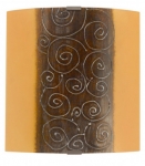 Настенный светильник LARA 1X100W(E27) коричневый Eglo 89684