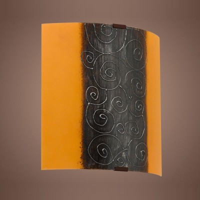 Настенный светильник LARA 1X100W(E27) коричневый Eglo 89684