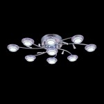 Светильник Eurosvet 90000/9 хром/синий+красный+фиолетовый