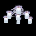 Светильник Eurosvet 90011/7 хром/бело-синий