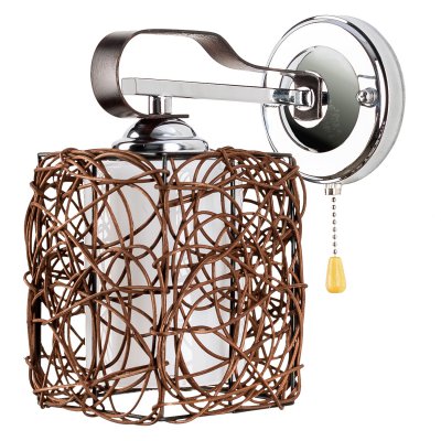 Светильник ЭкономСвет 90157/1wCR+WENGE BR*6