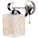 Светильник ЭкономСвет 90158/1wCR+WENGE WT