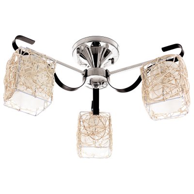 Потолочный светильник Экономсвет 90158/3CR+WENGE WT