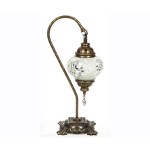 Настольная лампа Марокко белая h40 d12 E14 1*40W Kink light 902,01