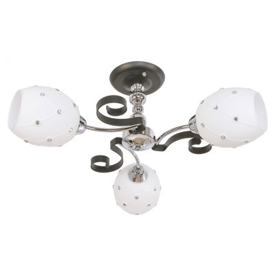 Светильник ЭкономСвет 90206/3BK+CR MK