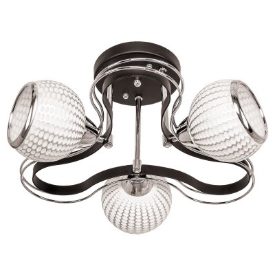 Потолочный светильник Экономсвет 90547/3BK+CR SL Потолочный светильник Экономсвет 90547/3BK+CR SL