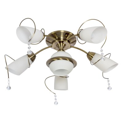 Люстра современная Экономсвет 9062/5+1AB MK Люстра современная Экономсвет 9062/5+1AB MK