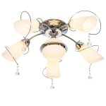 Люстра современная Экономсвет 9062/5+1CR MK
