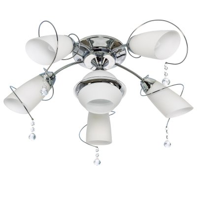 Люстра современная Экономсвет 9062/5+1CR MK Люстра современная Экономсвет 9062/5+1CR MK