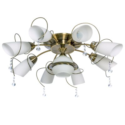 Люстра современная Экономсвет 9062/8+1AB MK Люстра современная Экономсвет 9062/8+1AB MK