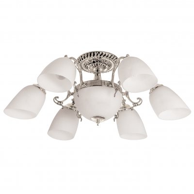 Люстра классическая Экономсвет 9064/6+2SL BK WT