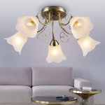 Люстра Rivoli Rosa 9087-305 5 * Е27 40 Вт модерн