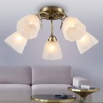 Люстра Rivoli Olivia 9088-305 5 * Е27 40 Вт модерн