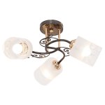 Люстра классическая Экономсвет 91002/3ZZH+GFD WT