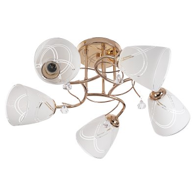 Потолочный светильник Экономсвет 91005/5FGD WT Потолочный светильник Экономсвет 91005/5FGD WT