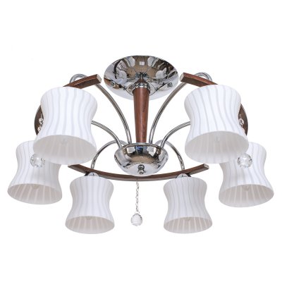 Потолочная люстра 91011/6CR+WD WT Gerhort
