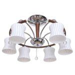 Потолочная люстра 91011/6CR+WD WT Gerhort