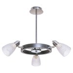 Спотовый светильник 91013/3CR+BK WT Gerhort