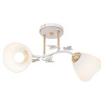 Люстра классическая Экономсвет 91030/2WG+FGD WT