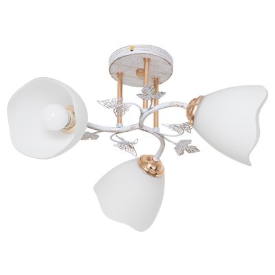 Люстра классическая Экономсвет 91030/3WG+FGD WT