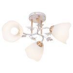 Люстра классическая Экономсвет 91030/3WG+FGD WT