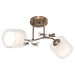 Люстра классическая Экономсвет 91032/2AB WT+CL