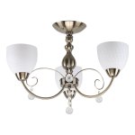 Люстра классическая с хрусталем Экономсвет 91035/3AB WT