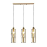 Светильник подвесной (подвес) Rivoli Viviane 9107-203 3 * Е27 60 Вт модерн потолочный