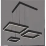 Подвесной светильник LED4U L91070-800-600-400