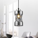 Светильник подвесной (подвес) Rivoli Tiffany 9108-201 1 * Е27 60 Вт модерн потолочный