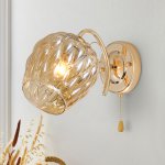 Бра светильник Rivoli Alexia 9115-401 настенный 1 х Е27 40 Вт модерн с выключателем