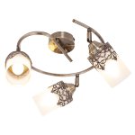 Светильник поворотный спот Экономсвет 9116/3AB WT