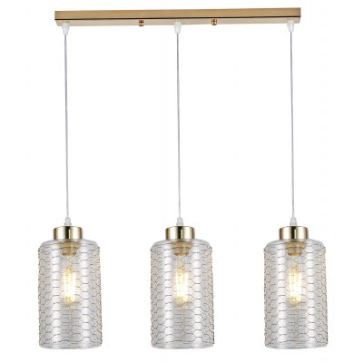 

Светильник подвесной (подвес) Rivoli Malice 9124-203 3 х Е27 40 Вт модерн потолочный, 9124-203