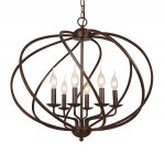 Люстра Maille 50 MAK interior 9126-6BK Антик