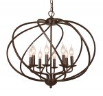 Люстра Maille MAK interior 9126-8BK Антик