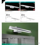 Светильник для ванной комнаты и зеркал Eglo 91365 HAKANA