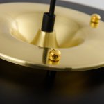 Подвесной светильник 9187P black / gold Delight Collection