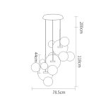 Подвесной светильник Delight 9214P/3R gold