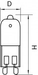 Галогенная лампа Lightstar 922022 HAL