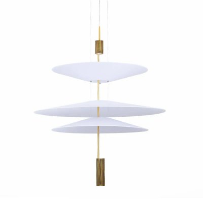 Подвесной светильник 9221P/3 gold/white