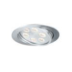 Paulmann 92519 Premium EBL LED IP44 schw 1x6W Alu geb.